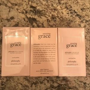 3 new, wrapped Amazing Grace perfumes
